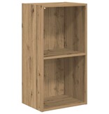 VidaXL Boekenkast 40x30x77 cm bewerkt hout artisanaal eikenkleurig