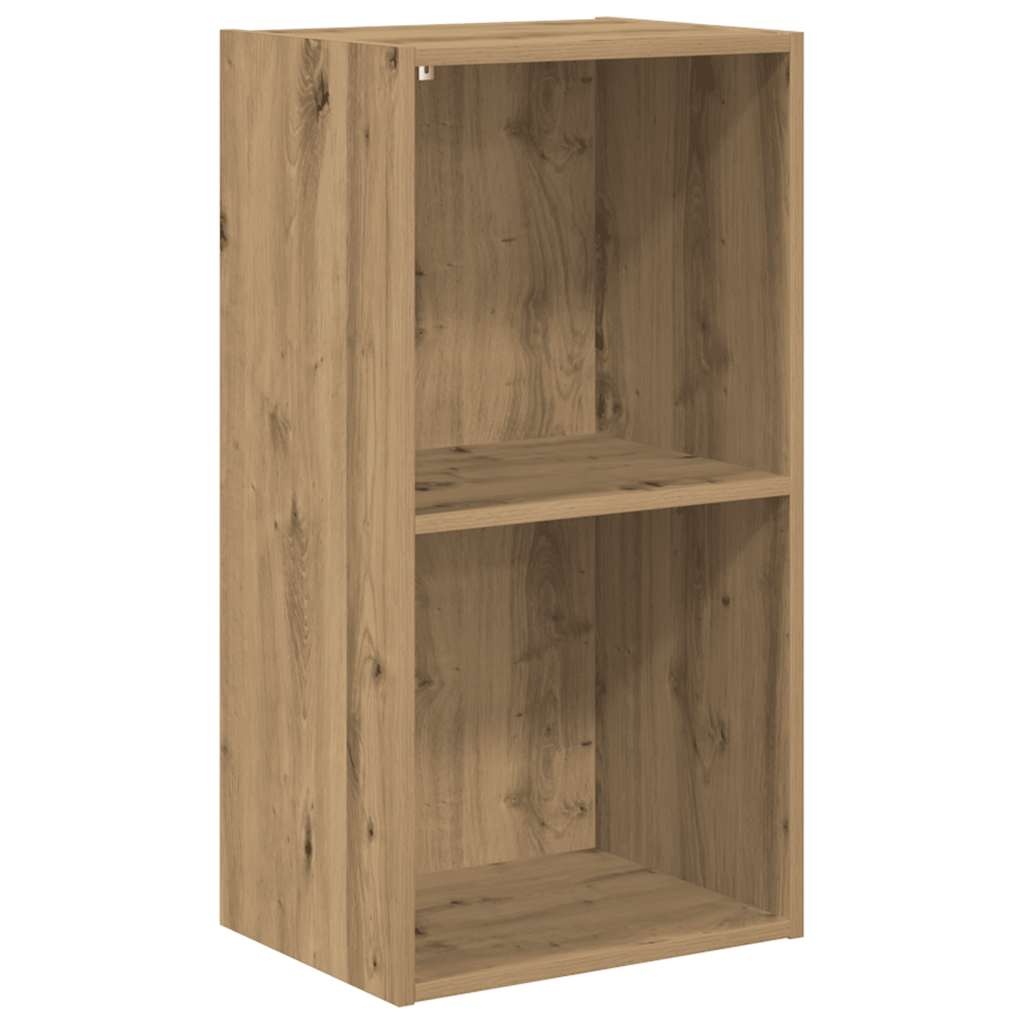 VidaXL Boekenkast 40x30x77 cm bewerkt hout artisanaal eikenkleurig