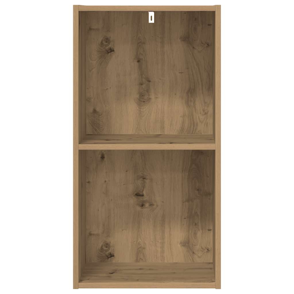 VidaXL Boekenkast 40x30x77 cm bewerkt hout artisanaal eikenkleurig