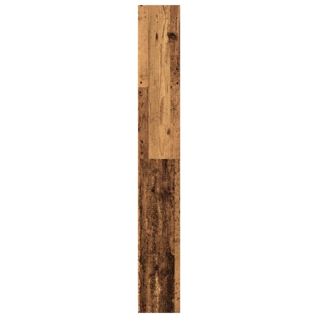 VidaXL Boekenkast 80x24x176 cm bewerkt hout oud houtkleurig