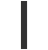 VidaXL Boekenkast 80x24x176 cm bewerkt hout zwart