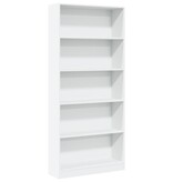 VidaXL Boekenkast 80x24x176 cm bewerkt hout wit