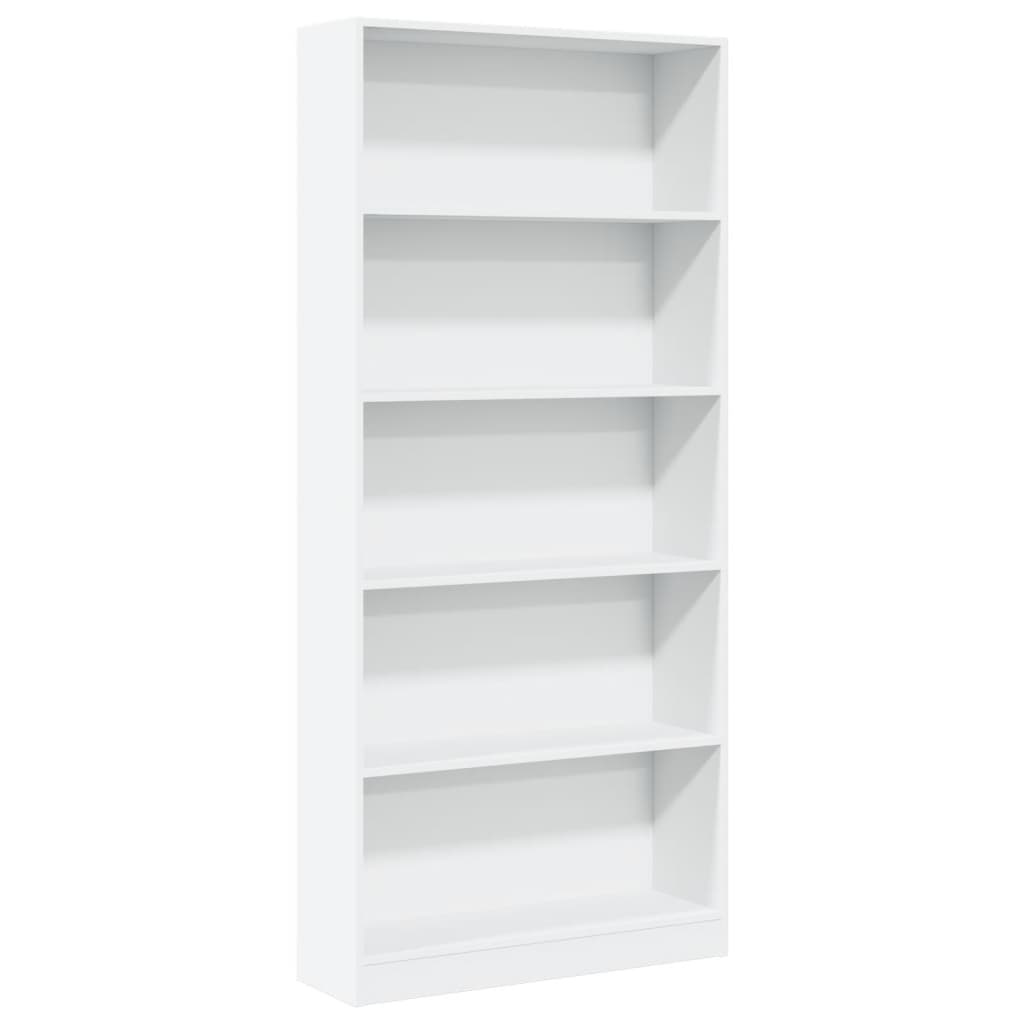 VidaXL Boekenkast 80x24x176 cm bewerkt hout wit