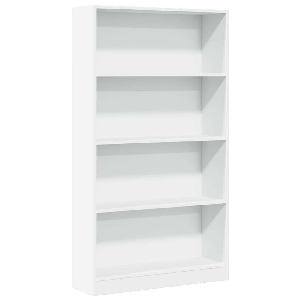 VidaXL Boekenkast 80x24x143 cm bewerkt hout wit
