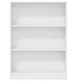 VidaXL Boekenkast 80x24x109 cm bewerkt hout wit