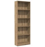 VidaXL Boekenkast 60x24x176 cm bewerkt hout artisanaal eikenkleurig