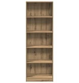 VidaXL Boekenkast 60x24x176 cm bewerkt hout artisanaal eikenkleurig