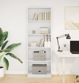 VidaXL Boekenkast 60x24x176 cm bewerkt hout wit