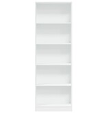 VidaXL Boekenkast 60x24x176 cm bewerkt hout wit