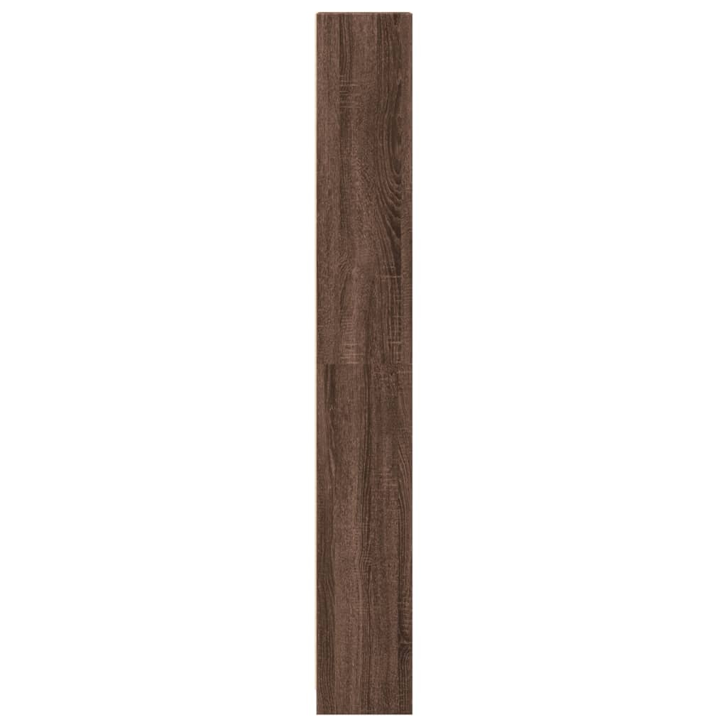 VidaXL Boekenkast 40x24x176 cm bewerkt hout bruin eikenkleurig