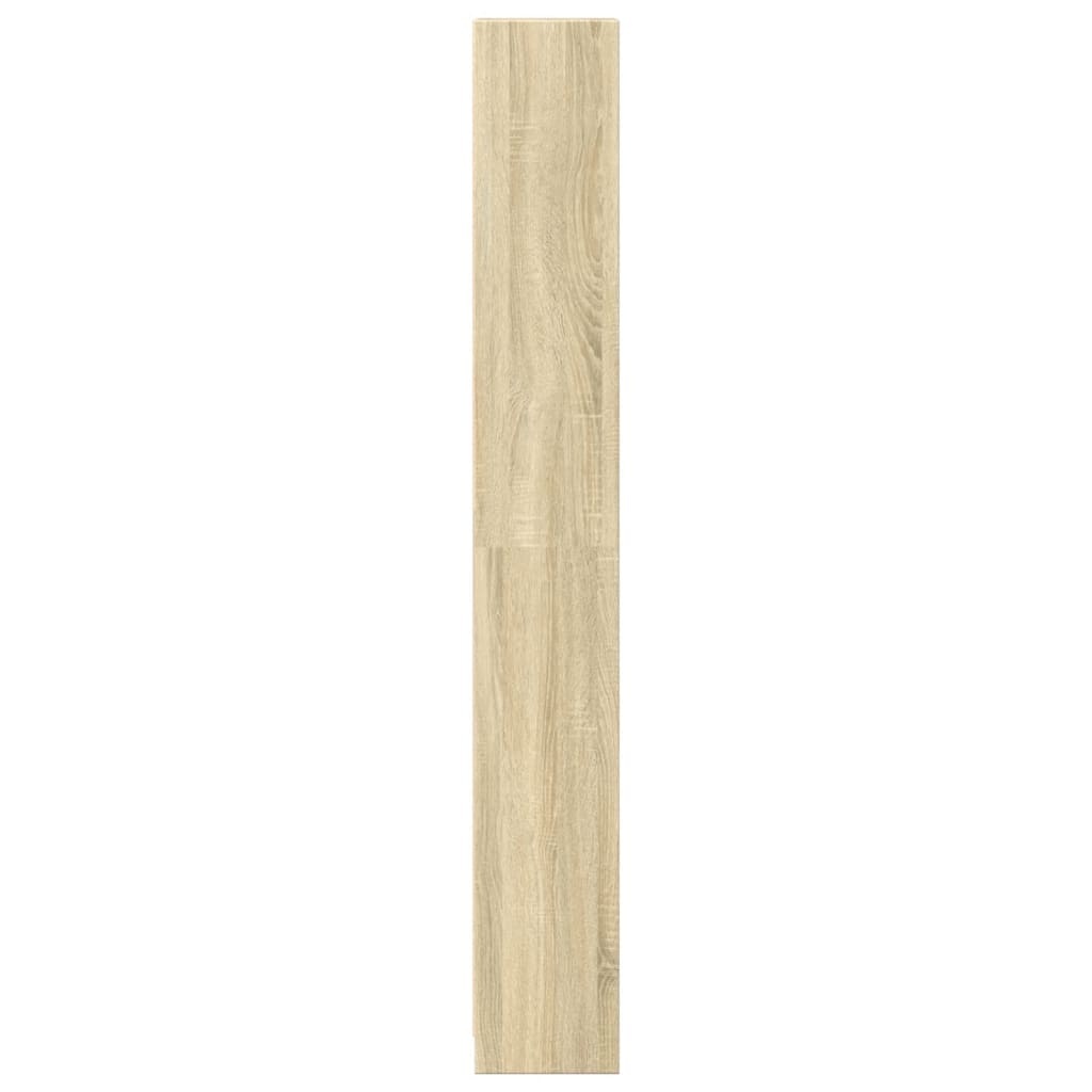 VidaXL Boekenkast 40x24x176 cm bewerkt hout sonoma eikenkleurig