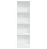 VidaXL Boekenkast 40x24x143 cm bewerkt hout wit