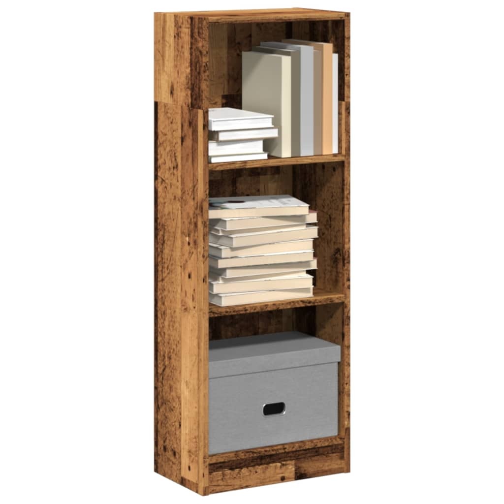 VidaXL Boekenkast 40x24x109 cm bewerkt hout oud houtkleurig