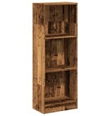 VidaXL Boekenkast 40x24x109 cm bewerkt hout oud houtkleurig