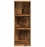 VidaXL Boekenkast 40x24x109 cm bewerkt hout oud houtkleurig