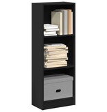 VidaXL Boekenkast 40x24x109 cm bewerkt hout zwart