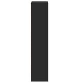 VidaXL Boekenkast 40x24x109 cm bewerkt hout zwart