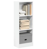 VidaXL Boekenkast 40x24x109 cm bewerkt hout wit
