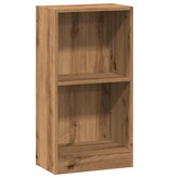 VidaXL Boekenkast 40x24x76 cm bewerkt hout artisanaal eikenkleurig