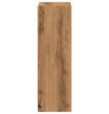 VidaXL Boekenkast 40x24x76 cm bewerkt hout artisanaal eikenkleurig
