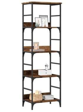 VidaXL Boekenkast 50x33x153 cm bewerkt hout oud houtkleurig