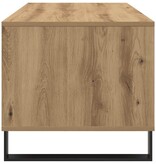 VidaXL Salontafel 90x49x45 cm bewerkt hout artisanaal eikenkleurig