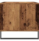 VidaXL Salontafel 90x49x45 cm bewerkt hout oud houtkleurig