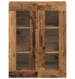VidaXL Wandkast 69,5x34x90 cm oud houtkleurig