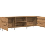 VidaXL Tv-meubel 150x30x50 cm bewerkt hout artisanaal eikenkleurig