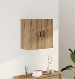 VidaXL Wandkast 60x31x60 cm bewerkt hout artisanaal eikenkleurig