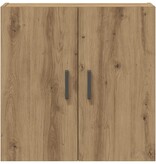 VidaXL Wandkast 60x31x60 cm bewerkt hout artisanaal eikenkleurig