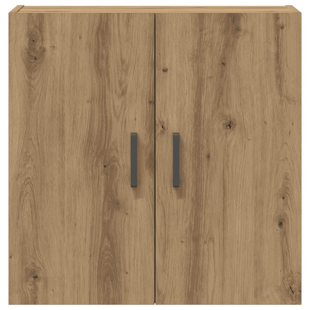 VidaXL Wandkast 60x31x60 cm bewerkt hout artisanaal eikenkleurig