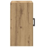 VidaXL Wandkast 60x31x60 cm bewerkt hout artisanaal eikenkleurig