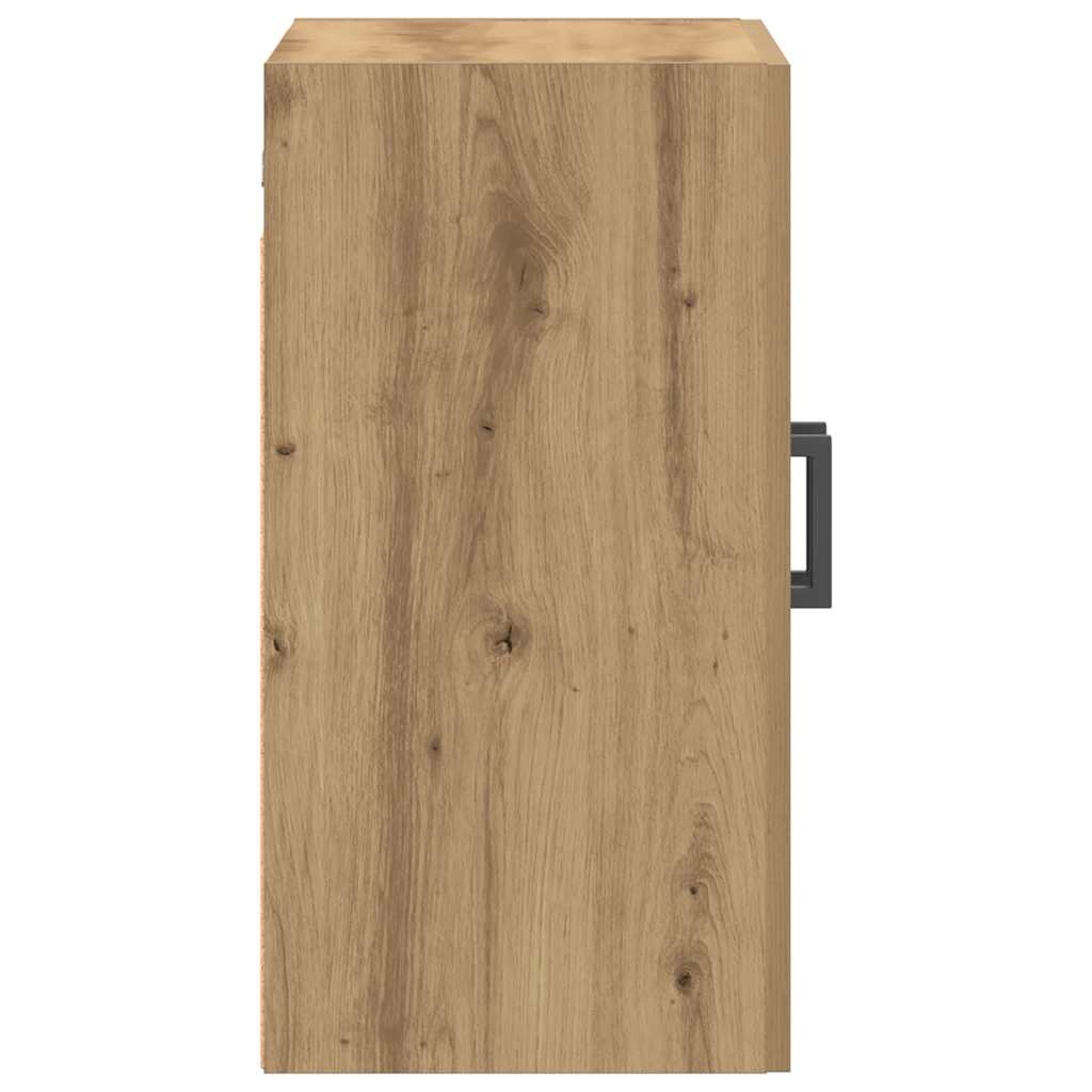 VidaXL Wandkast 60x31x60 cm bewerkt hout artisanaal eikenkleurig