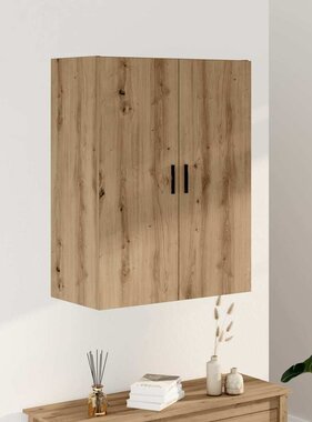 VidaXL Wandkast 69,5x34x90 cm artisanaal eikenkleurig