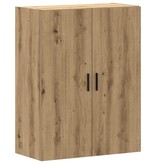 VidaXL Wandkast 69,5x34x90 cm artisanaal eikenkleurig