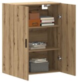 VidaXL Wandkast 69,5x34x90 cm artisanaal eikenkleurig