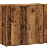 VidaXL Dressoir 80x33x70 cm bewerkt hout oud houtkleurig