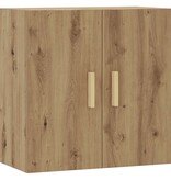 VidaXL Wandkast 60x31x60 cm bewerkt hout artisanaal eikenkleurig