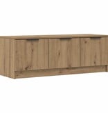 VidaXL Tv-meubel 102x35x36,5 cm bewerkt hout artisanaal eikenkleur