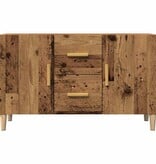 VidaXL Dressoir 100x36x60 cm bewerkt hout oud houtkleurig