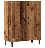 VidaXL Dressoir 70x34x90 cm bewerkt hout oud houtkleurig