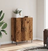 VidaXL Dressoir 70x34x90 cm bewerkt hout oud houtkleurig