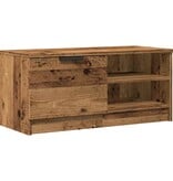 VidaXL Tv-meubel 80x35x36,5 cm bewerkt hout oud houtkleurig