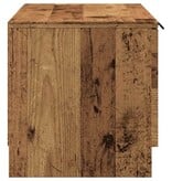 VidaXL Tv-meubel 80x35x36,5 cm bewerkt hout oud houtkleurig