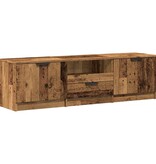 VidaXL Tv-meubel 140x35x40 cm bewerkt hout oud houtkleurig