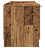 VidaXL Tv-meubel 140x35x40 cm bewerkt hout oud houtkleurig