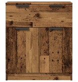 VidaXL Dressoir 60x30x70 cm bewerkt hout oud houtkleurig