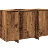 VidaXL Dressoir 120x41x75 cm bewerkt hout oud houtkleurig
