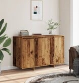 VidaXL Dressoir 120x41x75 cm bewerkt hout oud houtkleurig